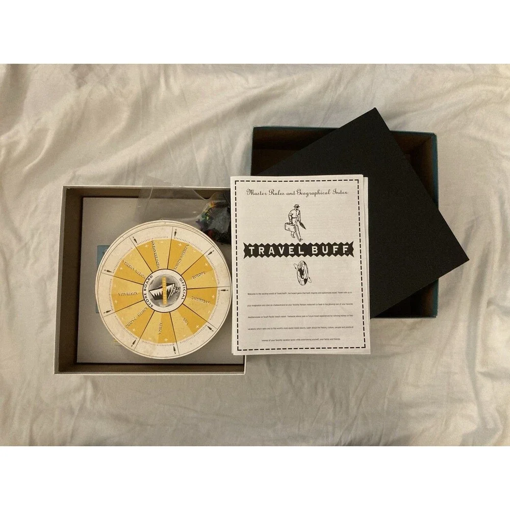 Travel Buff Board Game | 2-6 Players Or Teams | Teenage To Adult Age Range